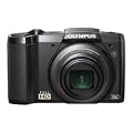 OLYMPUS �f�W�^���J���� SZ-20 �u���b�N 1600����f ���w12.5�{�Y�[�� �L�p24mm 3.0�^�t�� 3D�t�H�g�@�\ �t���n�C�r�W�������[�r�[ SZ-20 BLK