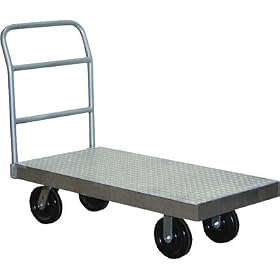 Vestil ATP-2460 Aluminum Treadplate Platform Truck