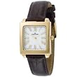AK Anne Klein #10/8210MPBN Women's Gold Tone Casual Brown Leather Band Watch