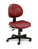 OFM 241-VAM-603-WINE Vinyl 24 Hour Computer Task Chair - Wine
