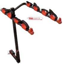 4 Bicycle Trailer Hitch Carrier for 1 1/4-2 Inch or 2 Inch Receivers