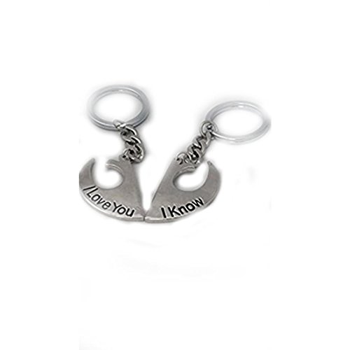 Star Wars Inspired I Love You I Know Couples Key Chain