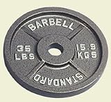 35 Pound Olympic Weight Plates - 1 Pair