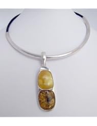 Large Honey and Butterscotch Amber necklace