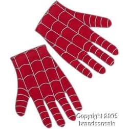 Child's Spider-man Costume Gloves