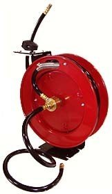 3/8 Inch x 50 Ft. Air Hose Reel - Retractable