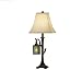 Kichler Lighting 70283 The Woodlands 29-Inch Portable Table Lamp with Illuminated Lantern, Oyster Square Soft Back Shade