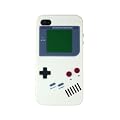 GAMEBOY AUFDRUCK SILIKON SKIN CASE SCHUTZH�LLE F�R IPHONE 4 / 4S IN WEI�