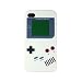 GAMEBOY AUFDRUCK SILIKON SKIN CASE SCHUTZH�LLE F�R IPHONE 4 / 4S IN WEI�