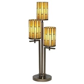 Kathy Ireland Pasadena Bungalow Art Glass Table Lamp