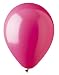 Premium latex balloon sold in pack of 15; Inflates to 12" diameter; Bright, eye-catching color