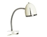 Lisbeth Dahl Lampe mit Clip im Retro Look creme