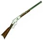 Model 1866 Old West Lever Action Rifle with Antique Grey Finish - Replica of Classic Western Long Gun - Wood and Metal Prop Gun