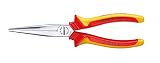 GEDORE 1552120 VDE Telephone Pliers with VDE insulating sleeves Handles, 200mm Length [並行輸入品]