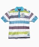 Rocawear Boys Dayglo Stripe Piqu? Polo