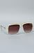 Vintage Eyewear The Cazal 164 Sunglasses in Clear, Yellow & White,Sunglasses for Unisex