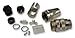 Circular Connector, C091D Series, Cable Mount Plug, 6 Contacts, Solder Pin, Threaded, Metal Body
