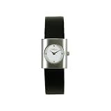 DeCave 102345011 - Montre Femme - Acier 24,5 x 21 mm - Bracelet en Cuir - Ronda 751 - 5 ATM