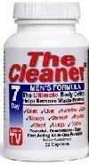 Century Systems - The Cleaner Men's 7-Day Formula - 52 Capsules CLEARANCE PRICED by the cleaner