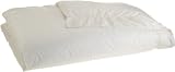 Bellino Fine Linens Mille Righe Queen Duvet, Ivory