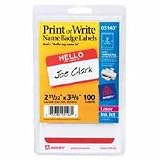 Avery Consumer Products Products - Name Badge Labels,