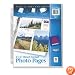 Vertical Photo Pages for 3-Ring Binders, Holds 6 - 4