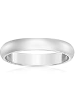 Women's 10k Gold Traditional Plain Wedding Band (3mm)