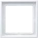 Verpackungseinheit: 1 St�ck. Rahmen, 1fach, f�r waagerechte und senkrechte Kombination ; Anzahl der 
Einheiten: 1; Montagerichtung: horizontal und vertikal; Geeignet f�r Unterputz-Installation: ja; 
Geeignet f�r Ger�teeinbaukanal: ja; Geeignet f�r Einbauinstallation: ja; Fl�chenb�ndige Ausf�hrung: 
ja; Textfeld/Beschriftungsfl�che: nein; Werkstoff: Kunststoff; Werkstoffg�te: Duroplast; 
Halogenfrei: ja; Oberfl�che: sonstige; Ausf�hrung der Oberfl�che: gl�nzend; Farbe: 
cremewei�/elektrowei�; RAL-Nummer (�hnlich): 1013; Mit Klappdeckel: nein; Schutzart (IP): IP44; 
Farbvariante: wei�