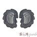 Ks3 Sprint Motorcycle Knee Sliders Pucks Slider Race Black Universal Size