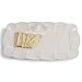 Mud Pie Rectangular White Bird Platter, White