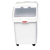 Large Slant Front Ingredient Bin with Sliding Lid