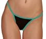 Mamia Intimates Lot of 2 Cute Stretch G String Thong Panties , Large, Red (Burnt Orange) / Pink