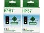 Remanufactured HP 57(C6657A) Color Ink Cartridges -Pack of 2 -PSC 1110, 1200, 1209, 1210, 1300, 1311, 1315 Brand