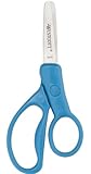 Westcott Classic Kids Scissors, Blunt Tip, 5-Inch, Neon Blue (15968)