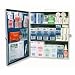Pac-Kit 6155 463 Piece Steel Cabinet Industrial 3 Shelf First Aid Station with Wall Mount Slots and Handle