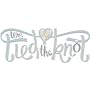 A Touch Of Jolee's I Do Wedding Title Waves 3-D Stickers: We Tied The Knot