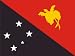 PEMA Sticker Flag Decals A-LS139 Papua New Guinea - Papua-Neuguinea 15 cm colored flag