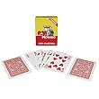 Modiano 100% Plastic Poker Size 4 Index Red Single Deck - Playing Cards > 100% Plastic > Modiano