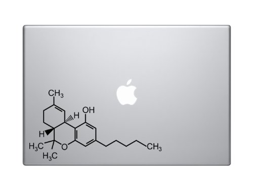 THC Tetrahydrocannabinol Marijuana Molecule Molecular Model - 6