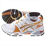Asics Ladies Gel Nimbus Wht/Tanger/Sp 5