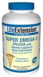 Life Extension - Super Omega-3 EPA/DHA W/Sesame Lignans & Olive Fruit Extract 120 Softgels