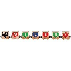 TimberToot 5 letter name with Engine and Caboose by 
