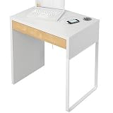 Ikea Micke White/birch Modern Computer Desk