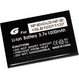 GPI 607 Casio NP-30, Fuji NP-60, Pentax D-Li2, Samsung SLB-1137