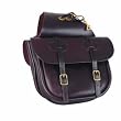 Tucker Saddlery Deluxe Saddle Bag Brass Hardware tk122