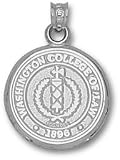 American Univ Wash Col Law Seal Charm/Pendant -14K/10K, Stainless Steel or Gold Plated