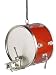 Red Bass Drum Christmas Ornament/ Miniature