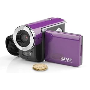 ATMT DVC3060PL Digital Video Camcorder with 1.5-Inch Color TFT Screen, 3 Mega Pixel interpolated to 5 MP 