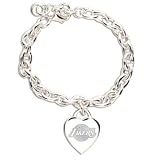 Wincraft Los Angeles Lakers Heart Charm Bracelet