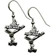Silver Girlz Hockey Earrings